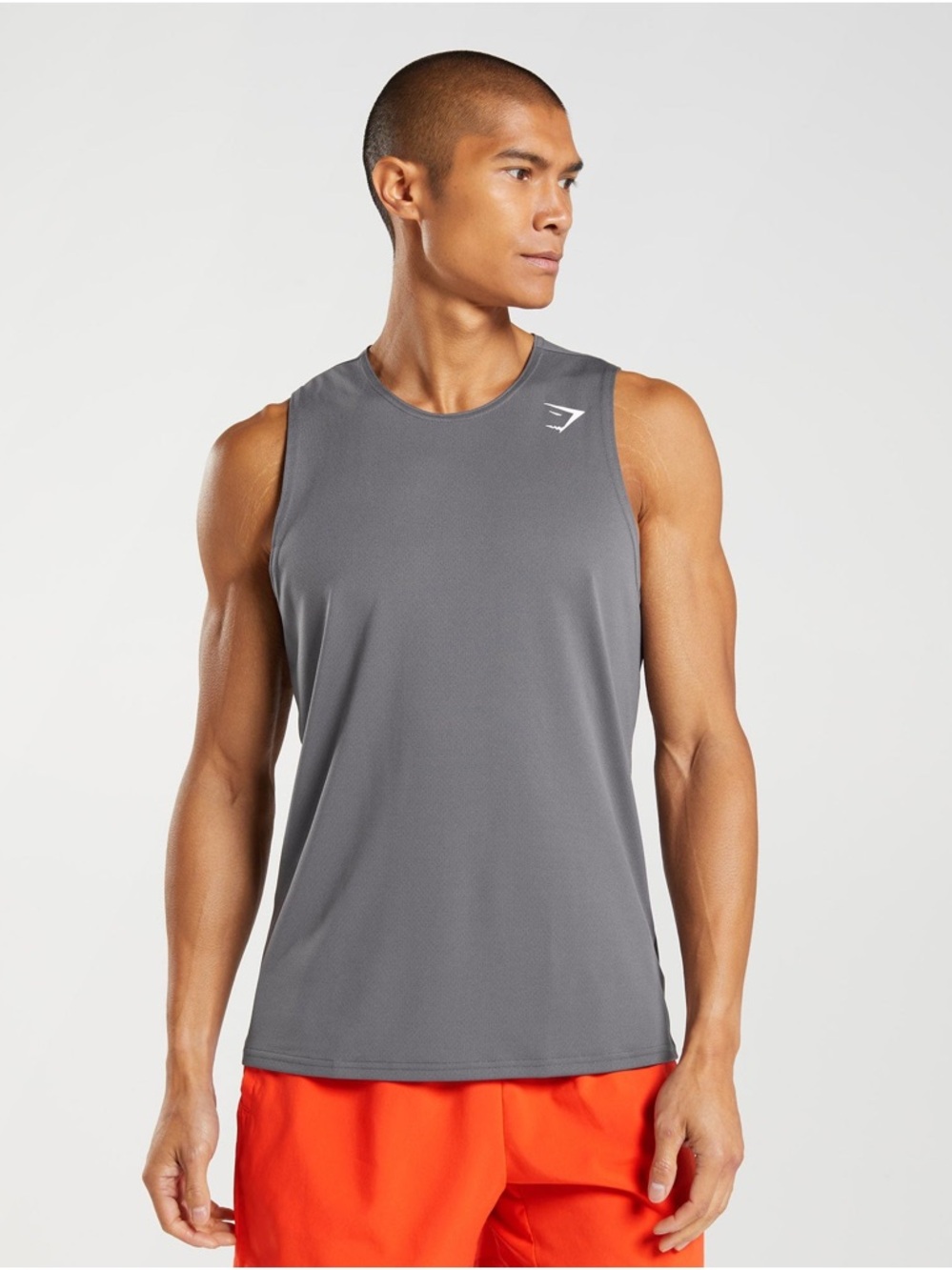 Gymshark Men’s Gray Performance Tank Top